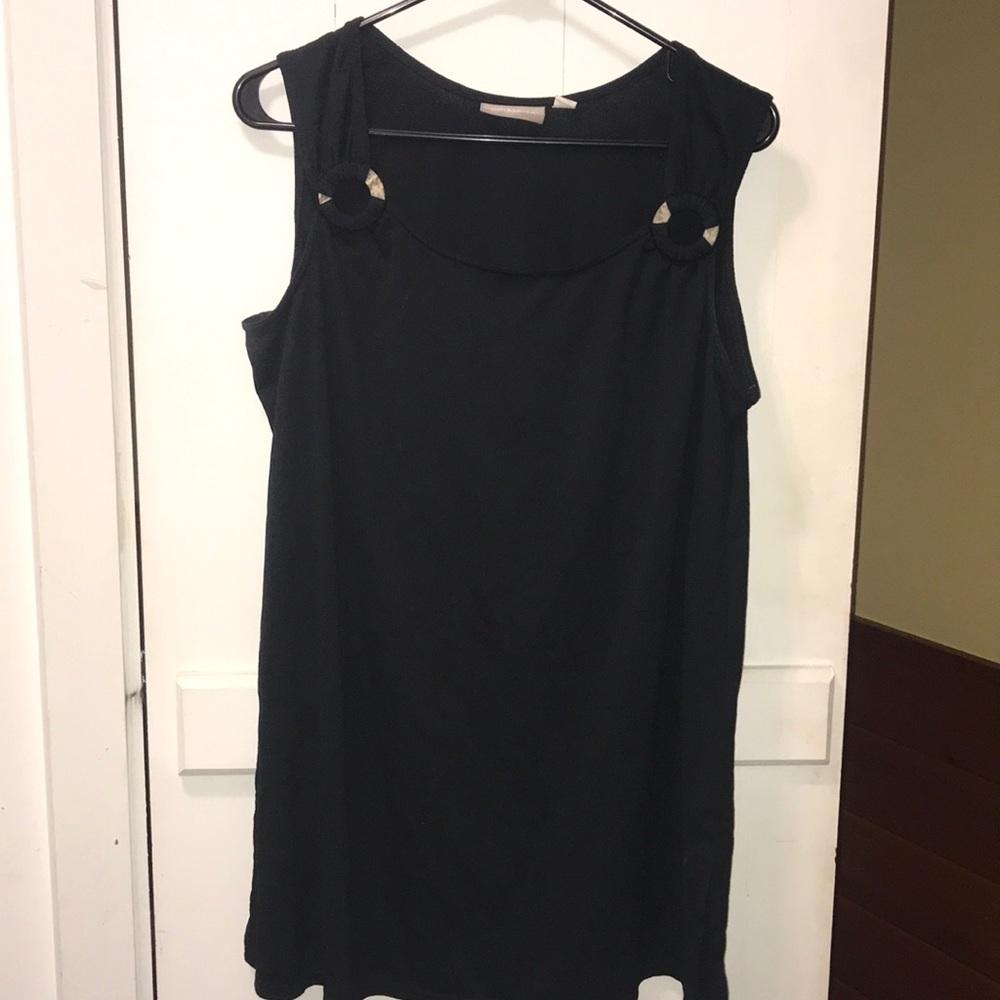 Black swimsuit cover up